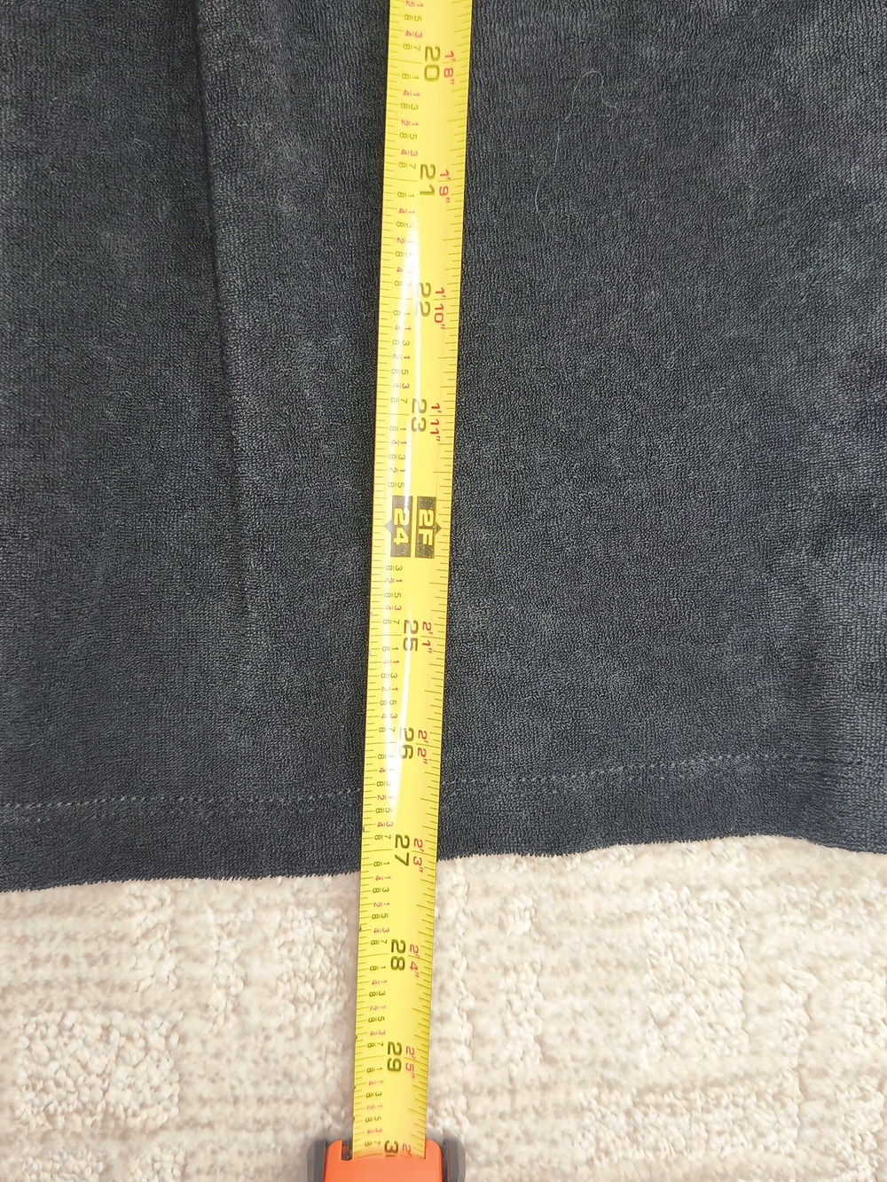 La Blanca by Rod Beattie Women's Sz L Black Textured Terry Cloth Dress Cover Up - Picture 3 of 7